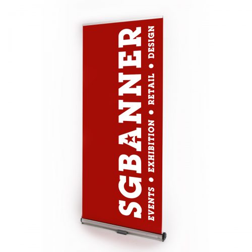 Interchangeable Fabric Roll up banner